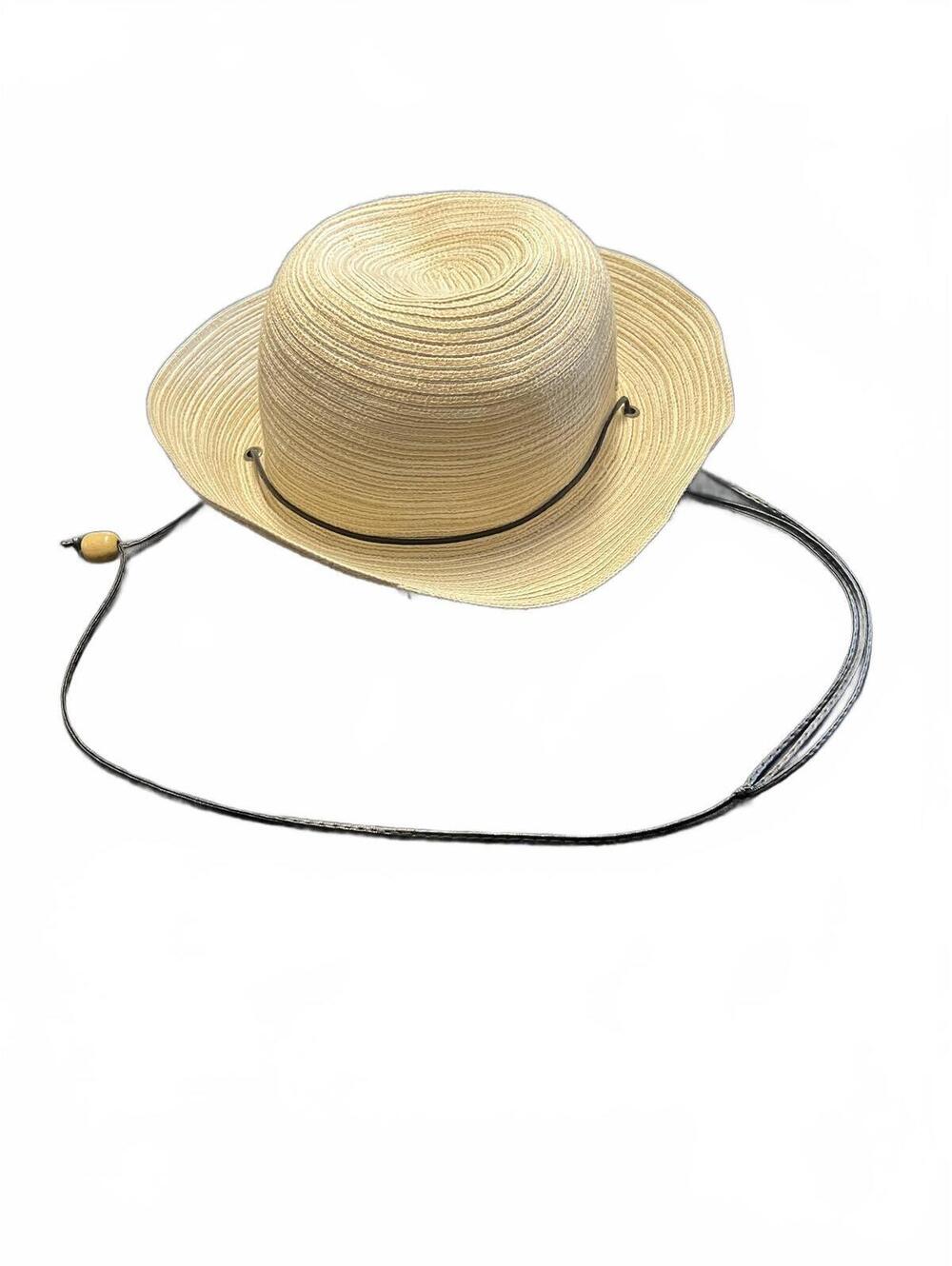 Scala Collezione Straw Sun Hat Cream Western Cowboy Coastal Cowgirl Beachy
